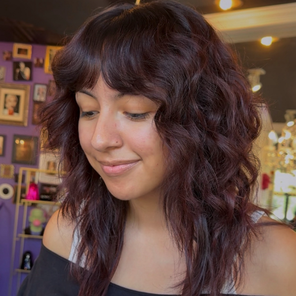 Bang Trim at Violet Visions in Claremont, CA