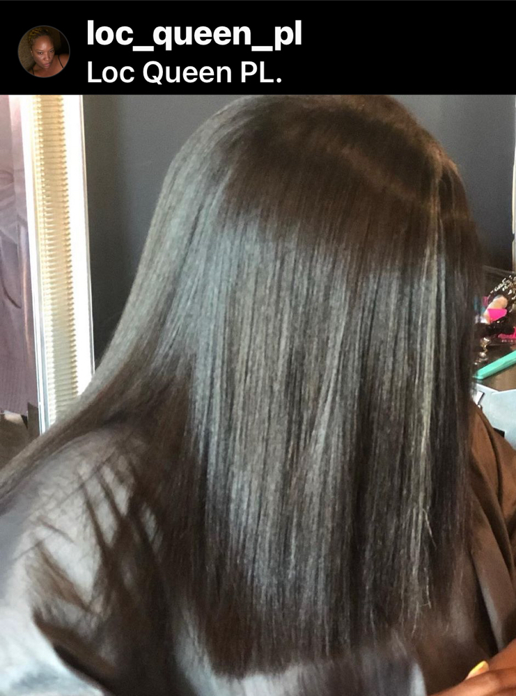 Bone Straight Natural Blow Out / Si