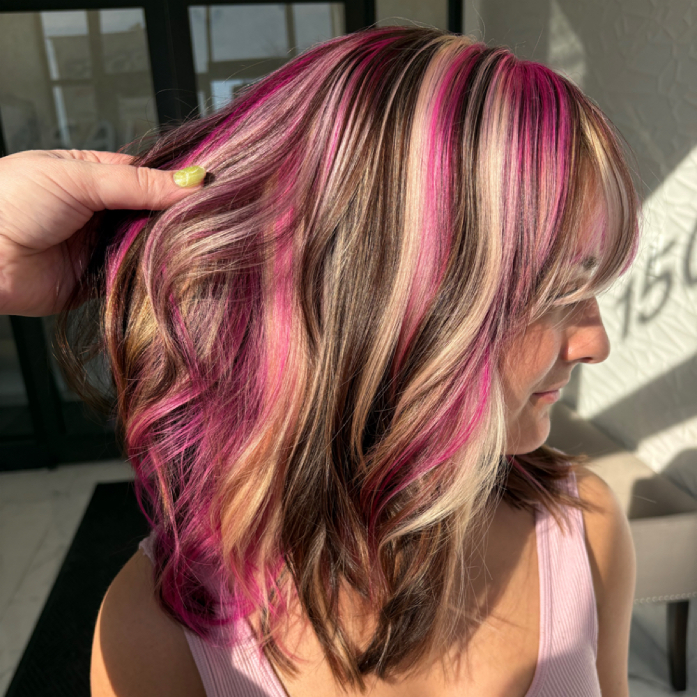 Custom Color at Claire Rome Hair Artistry in Saint Charles, IL