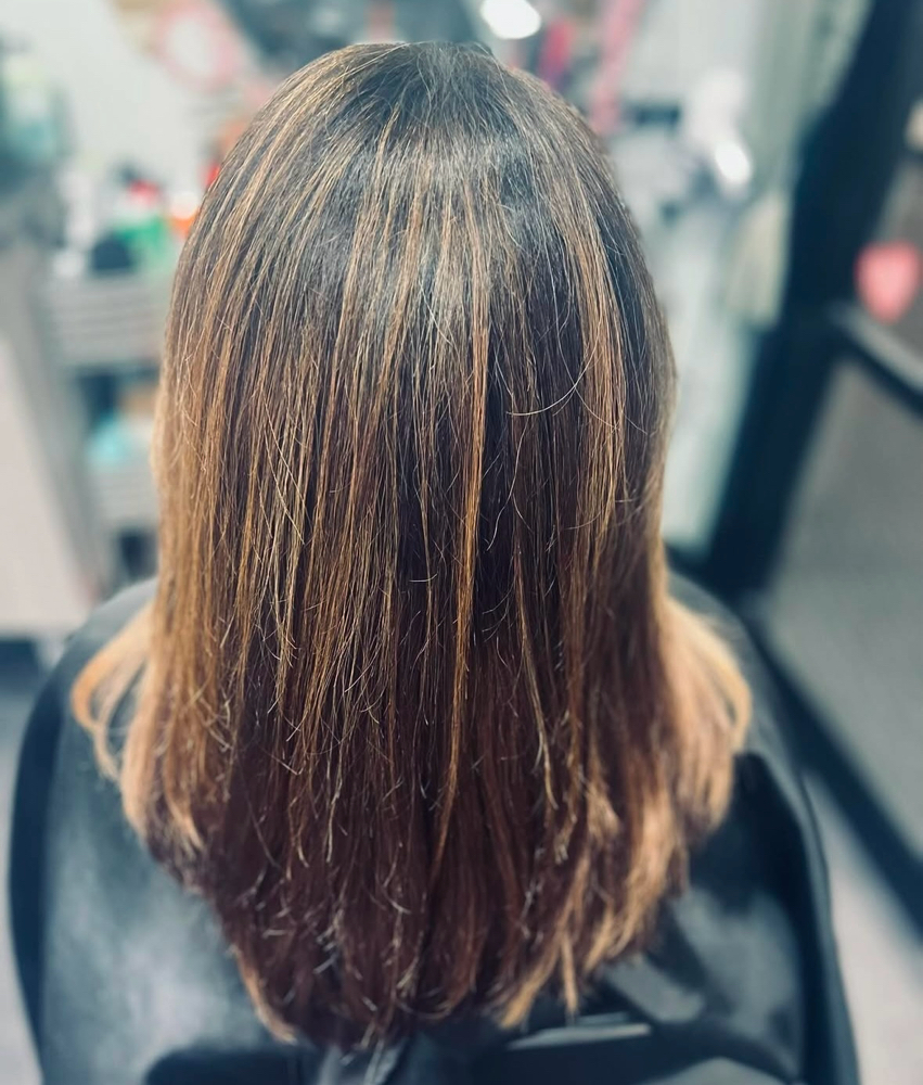 shampoo and Blow dry(no cut)