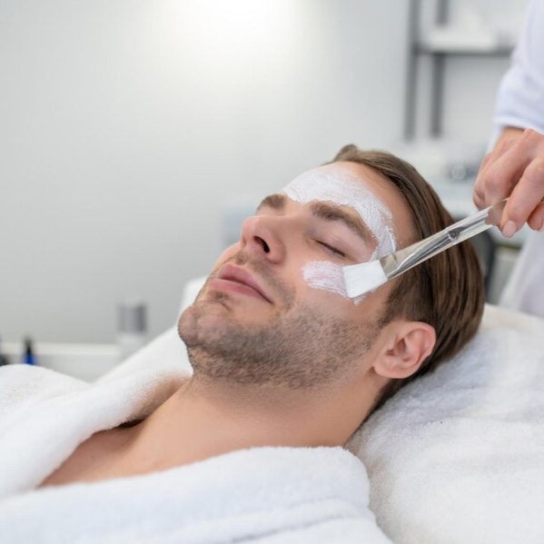 Supercharger Men's Facial at Aesthetica Organic Spa in Houston, TX