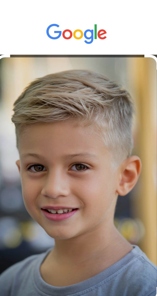 Child Haircut at Leslie’s Gilded Shears in Leavenworth, KS