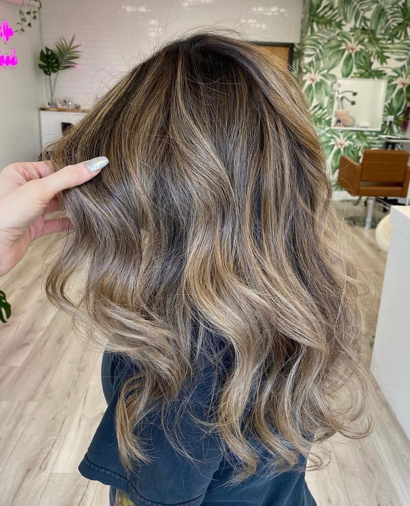 Partial Balayage Or Foilayage
