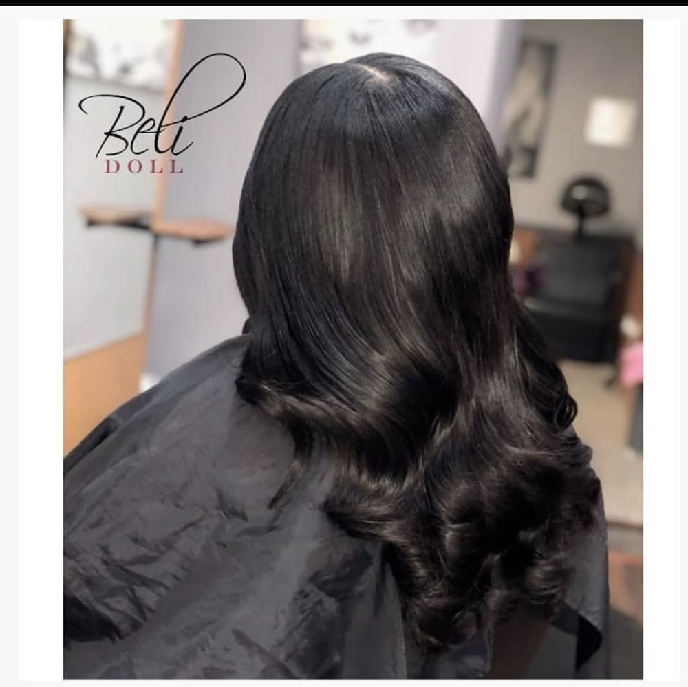 Traditional Sew-in With Leave Out