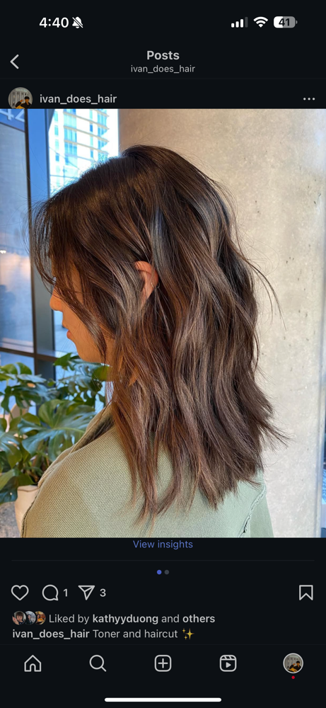 Regular Haircut at Ivan Anonuevo in Renton, WA