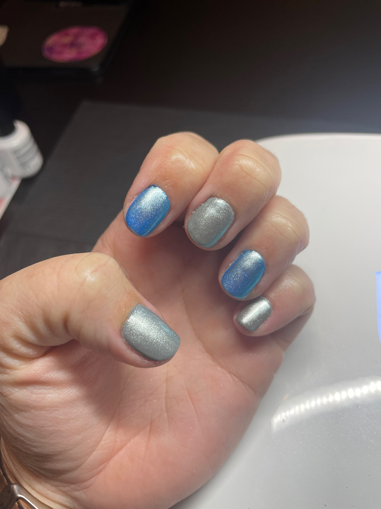 Gel Manicure (SIMPLE NAIL ART)
