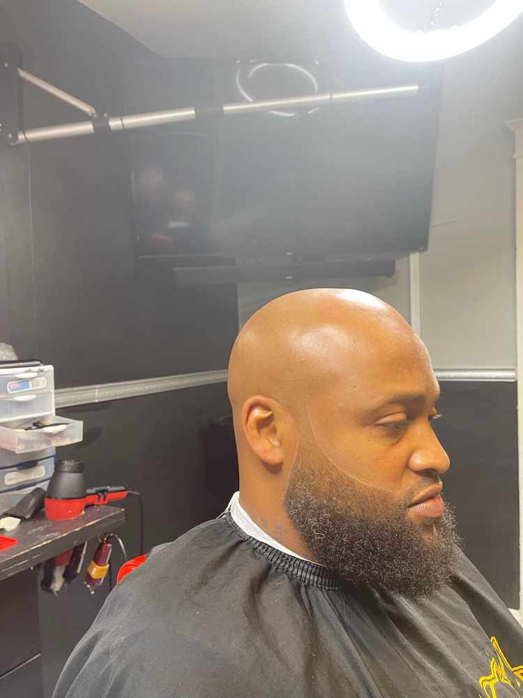 Bald Head /beard Line-up