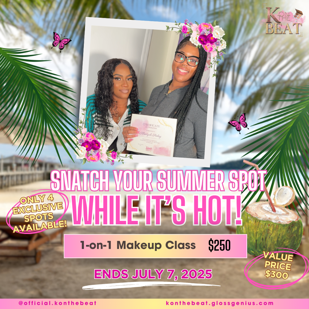 1-on-1 Exclusive Makeup Class