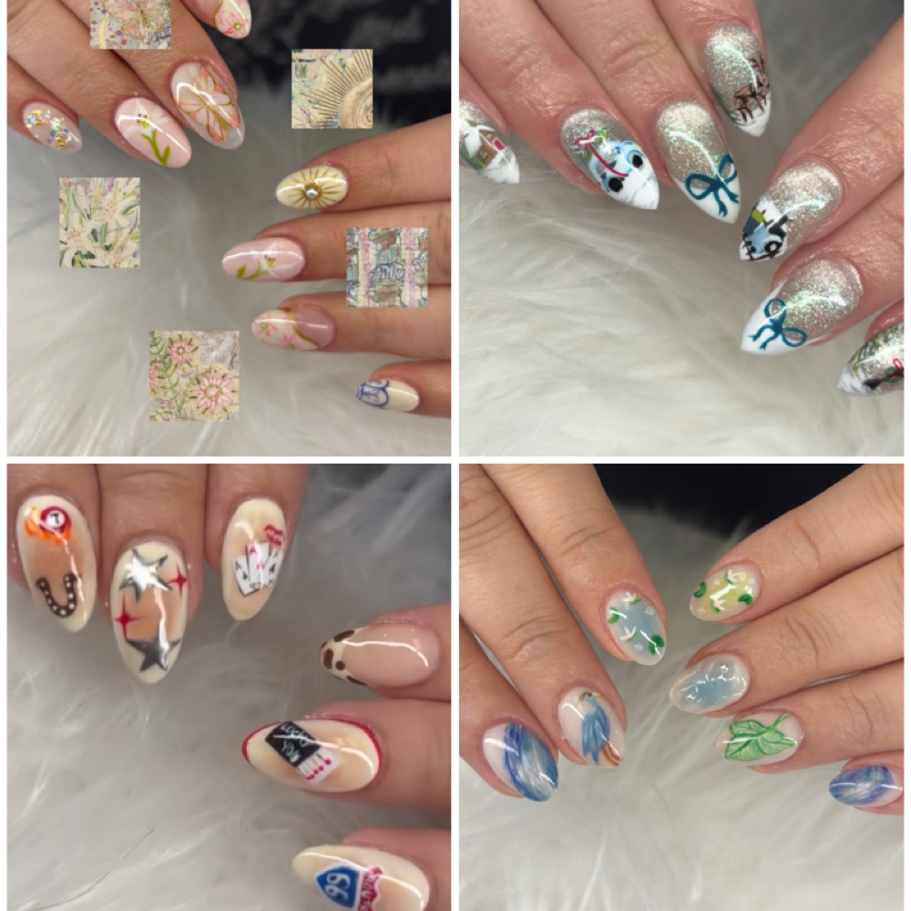 Freestyle Art at Nails by Brooke Jenelle in Coventry, RI