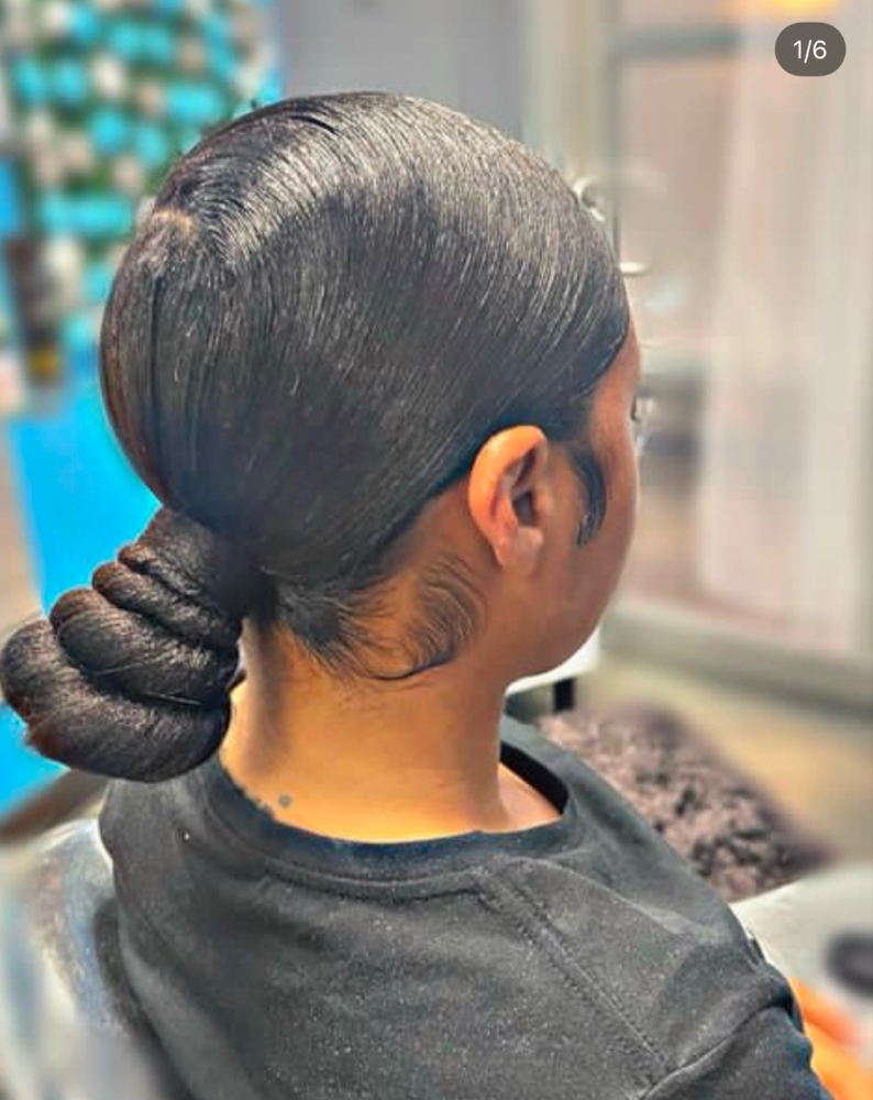Slick Knot Bun