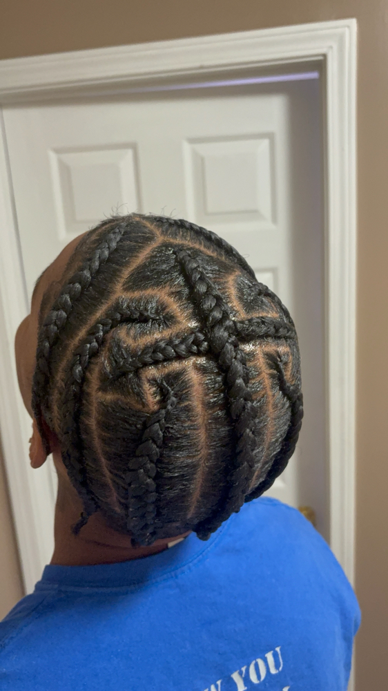 Mens braids at Nicolestylez in charlotte, NC