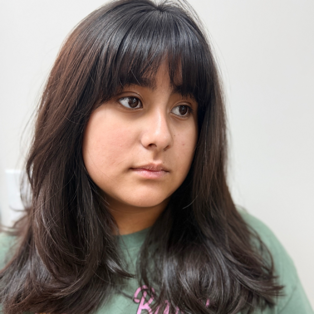 Young Girl Cut at Hair Shades by Val in Frisco, TX