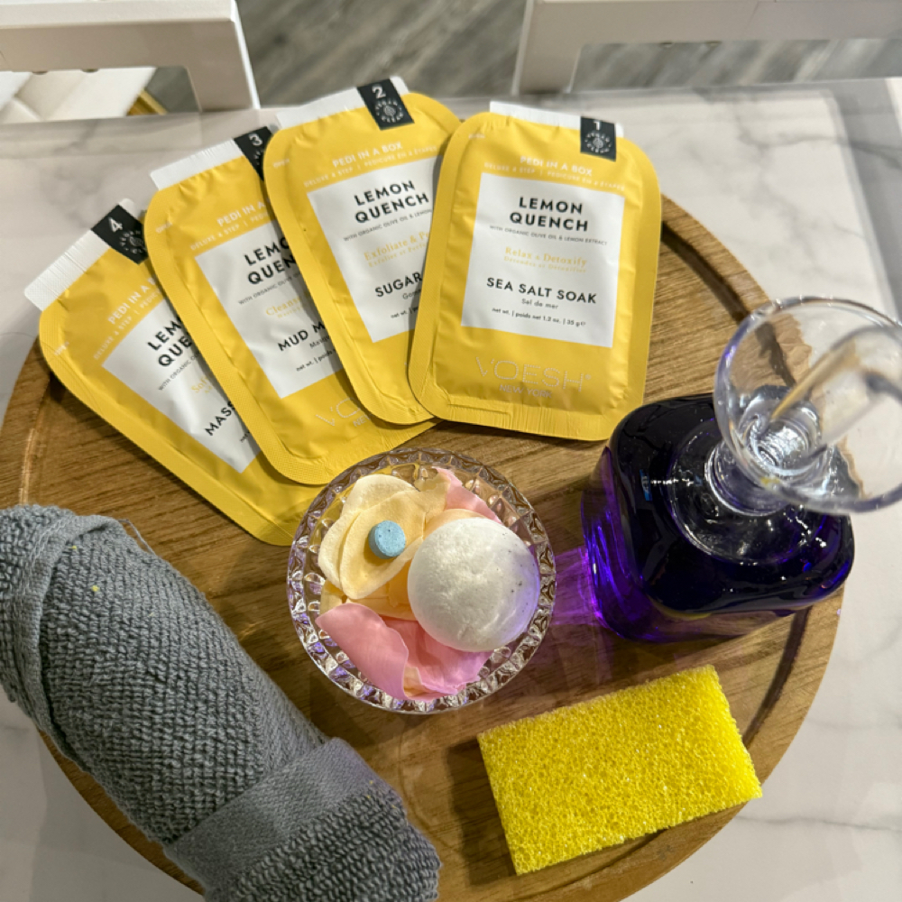 Basic Gel Polish Pedicure at Divina Nail Lounge in Round Rock, TX