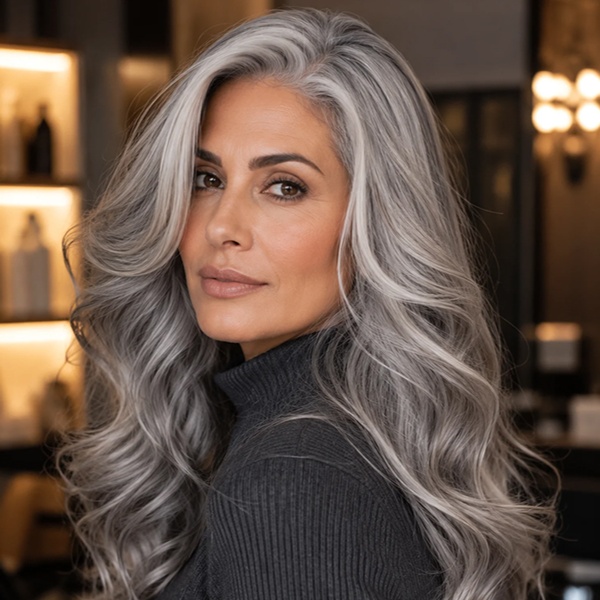 Grey Blending at Box Office Hair in Winter Springs, FL