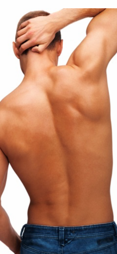 Back Wax, Upper (Men)