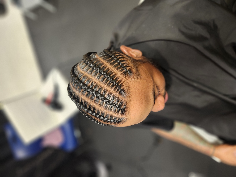 Cornrows- 4-6 Stitch