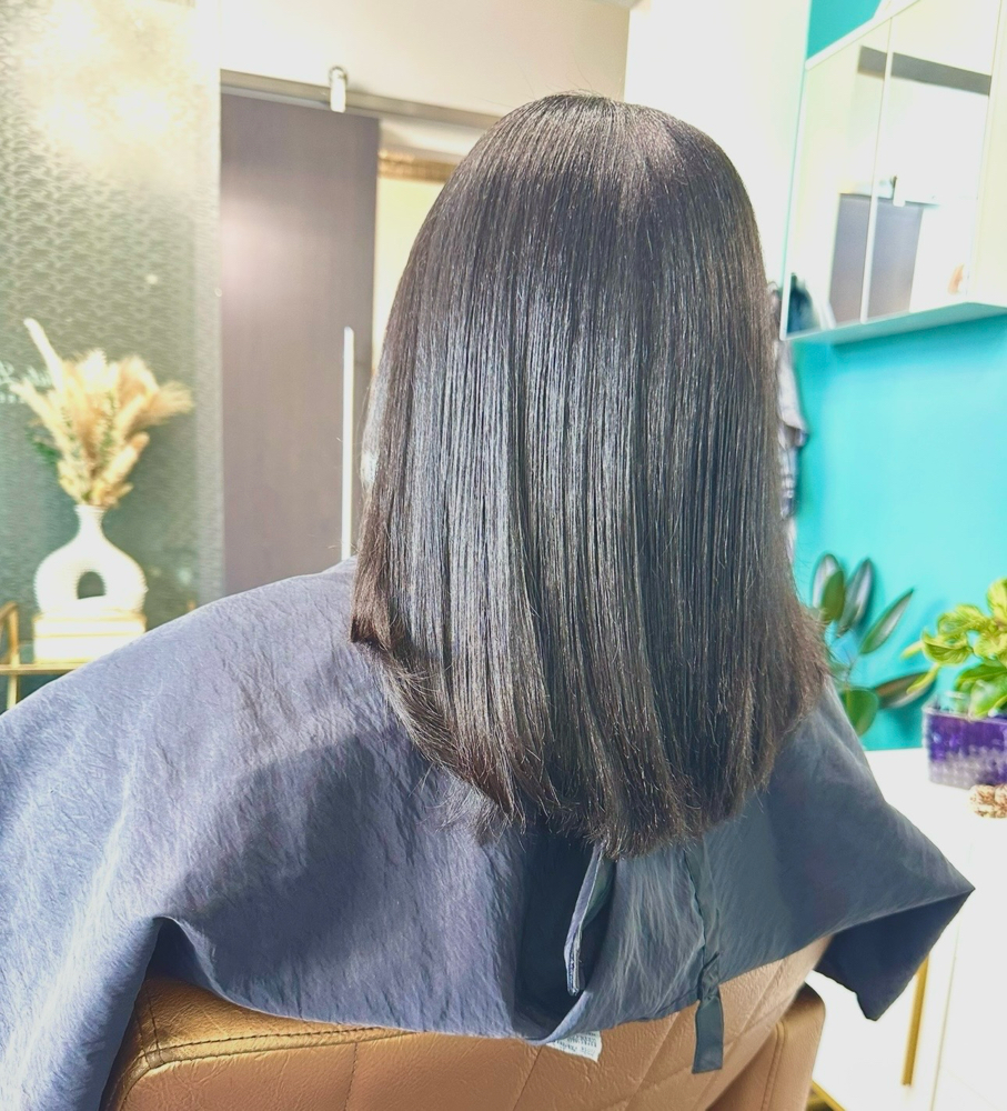 S. White Luxury Blowout