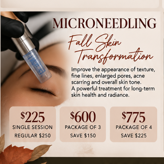 Fall Skin Microneedling at Beauty By Megan Housley in Rogers, AR