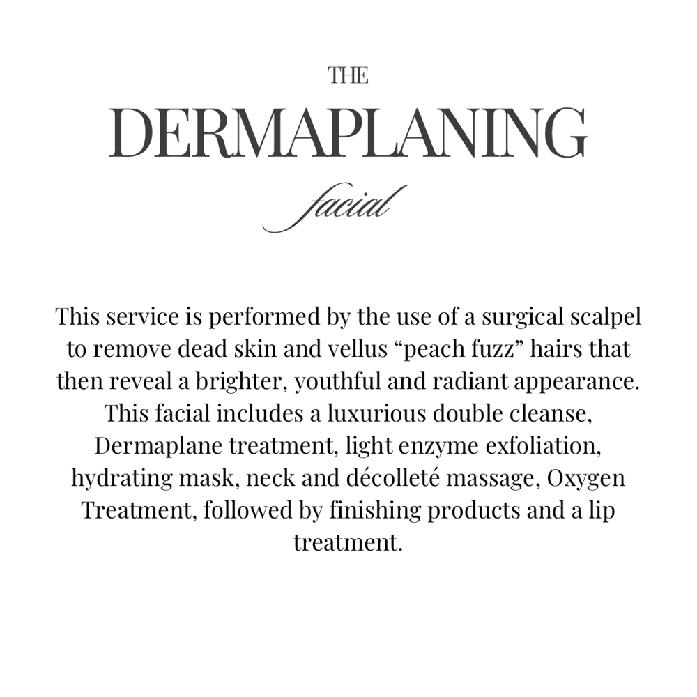 Dermaplaning Facial