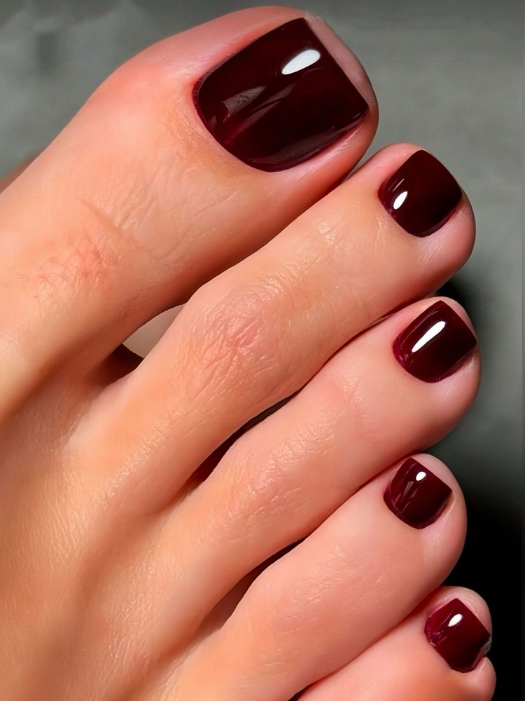 Gel polish On Toes at FENIX NAILS MIAMI in Miami, FL