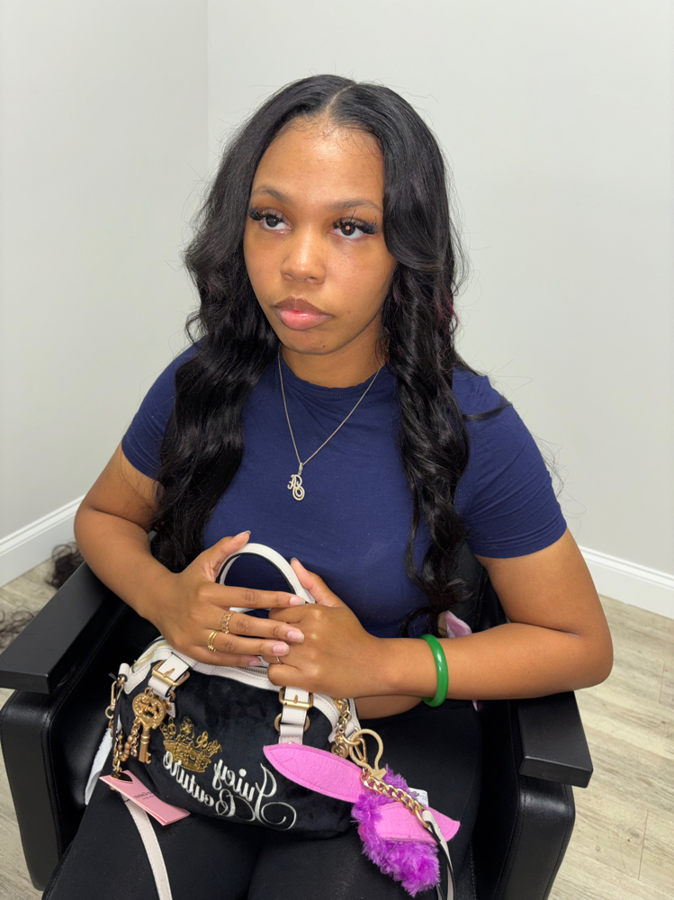 Quickweave With Leave Out