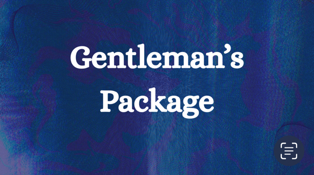 Gentleman’s Package (120 min)