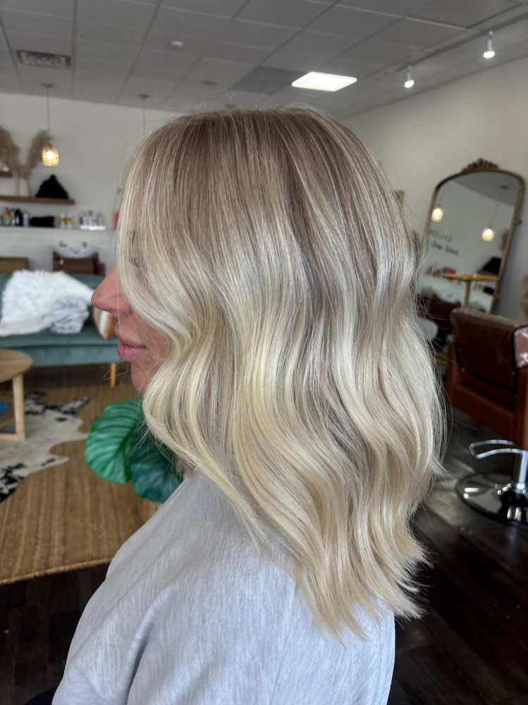 Full Head Highlight & Haircut at Anya Connelly in Cranston, RI