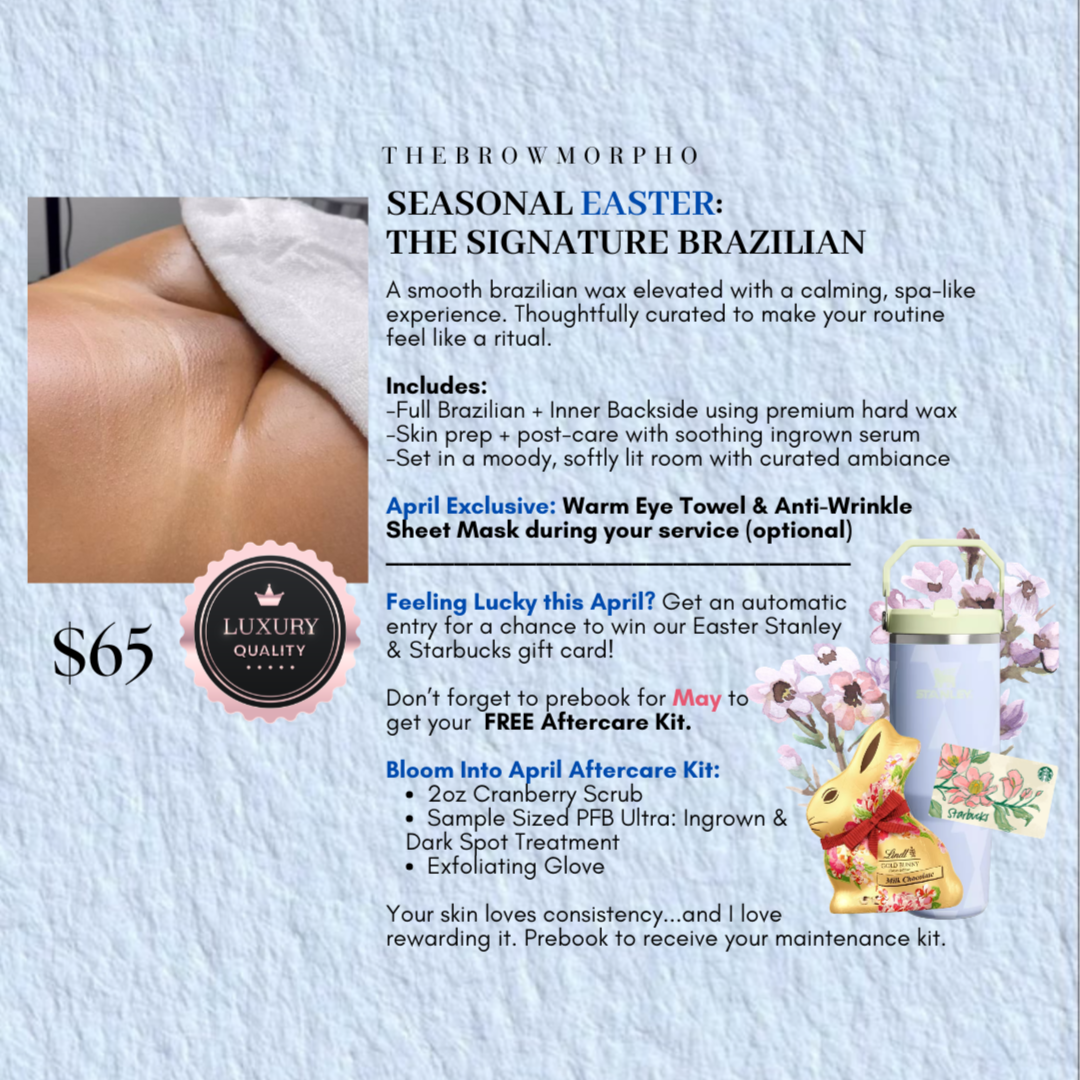 APRIL: THE SIGNATURE BRAZILIAN at THEBROWMORPHO in El Paso, TX