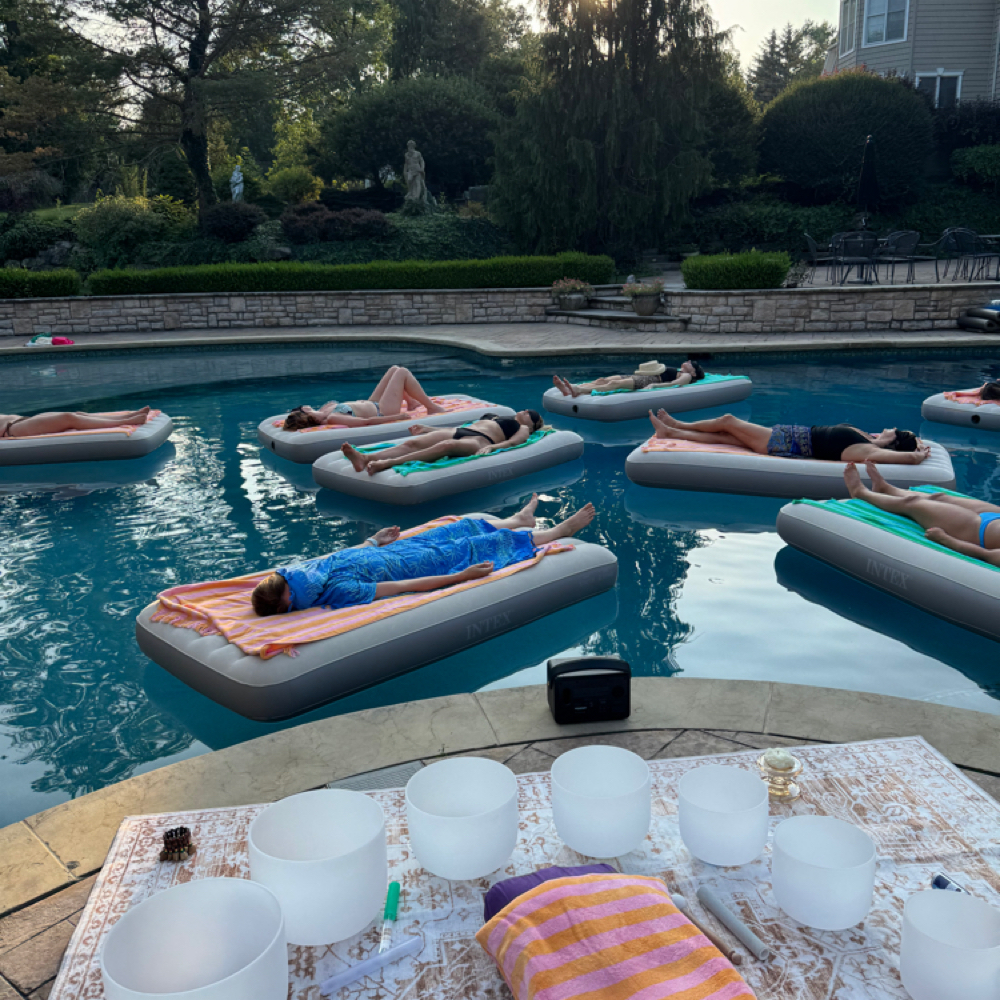 Floating Sound Bath at Present moment NOW in Chagrin Falls, OH