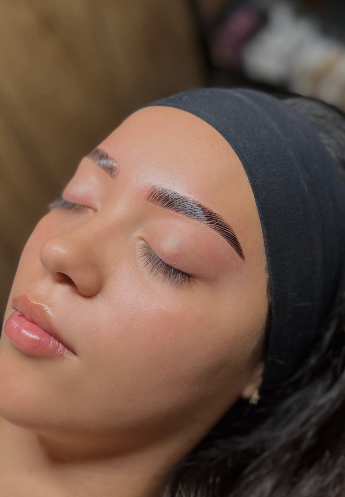 Brow Lamination + Wax + Stain