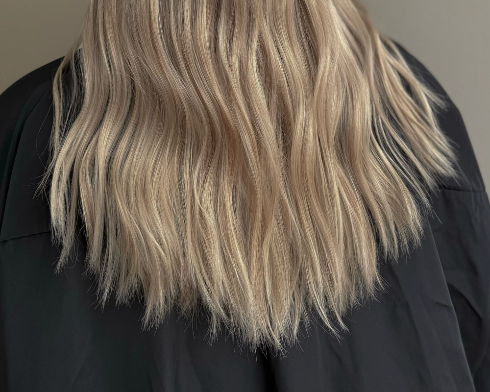 The SUEDE Partial Blonding at Suede Salon in Chesterfield, MO