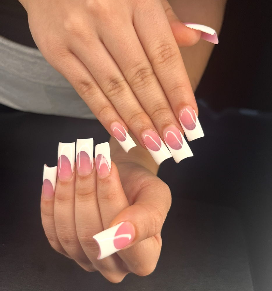 French Tip ( med To Long)