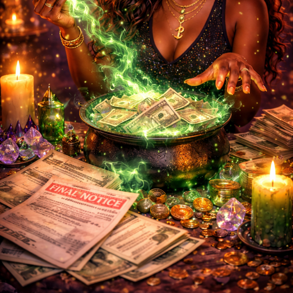 Get rid of my bills Please! Munch! at Munchkin Tarot & Oracle in Greensboro, NC
