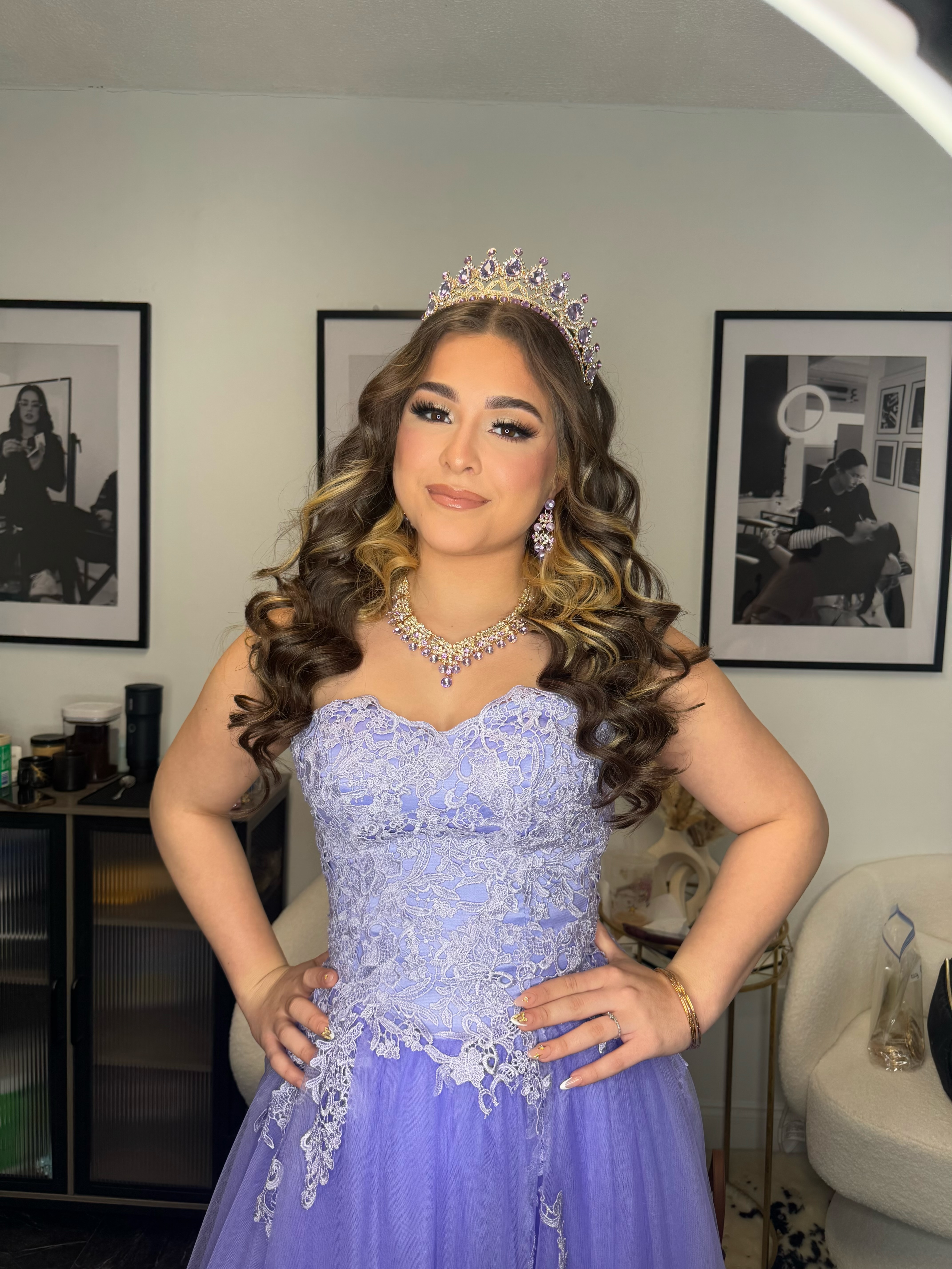 Quinces / Sweet 16s Makeup And Hair