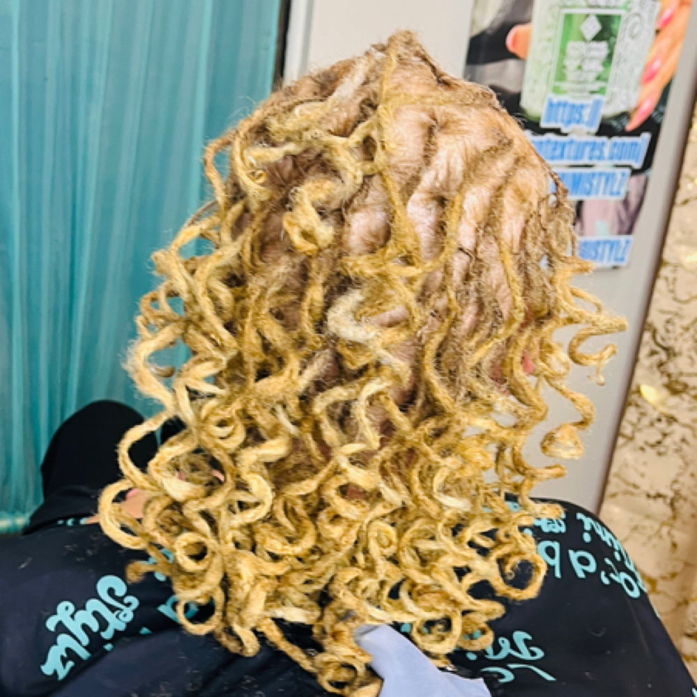Luxury Loc Color Maintenance at The Thairapy Suite A Natural Hair Care & Loc Maintenance Salon Suite in Henderson, NV