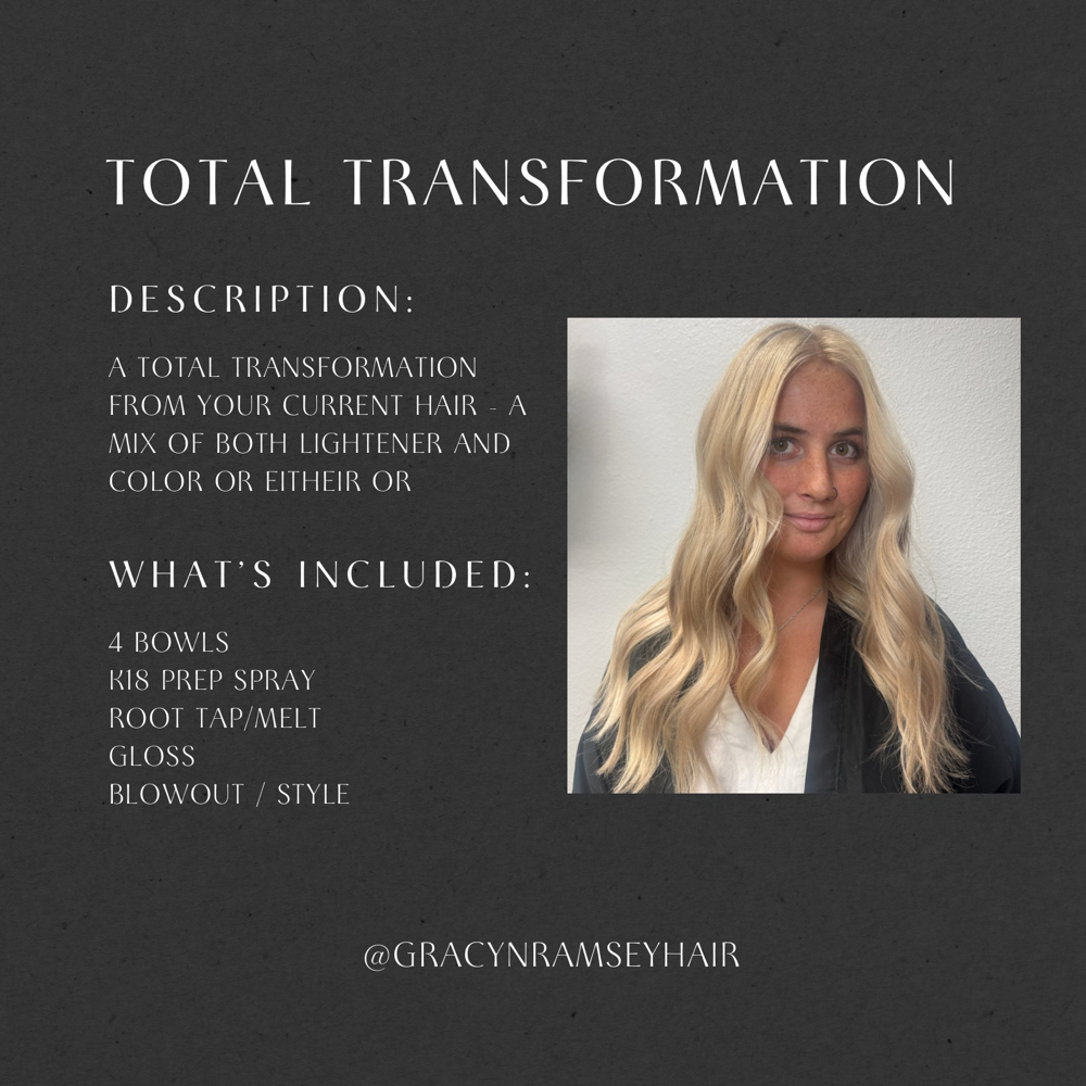 Total Transformation at Ramsey Studio in Dallas, TX