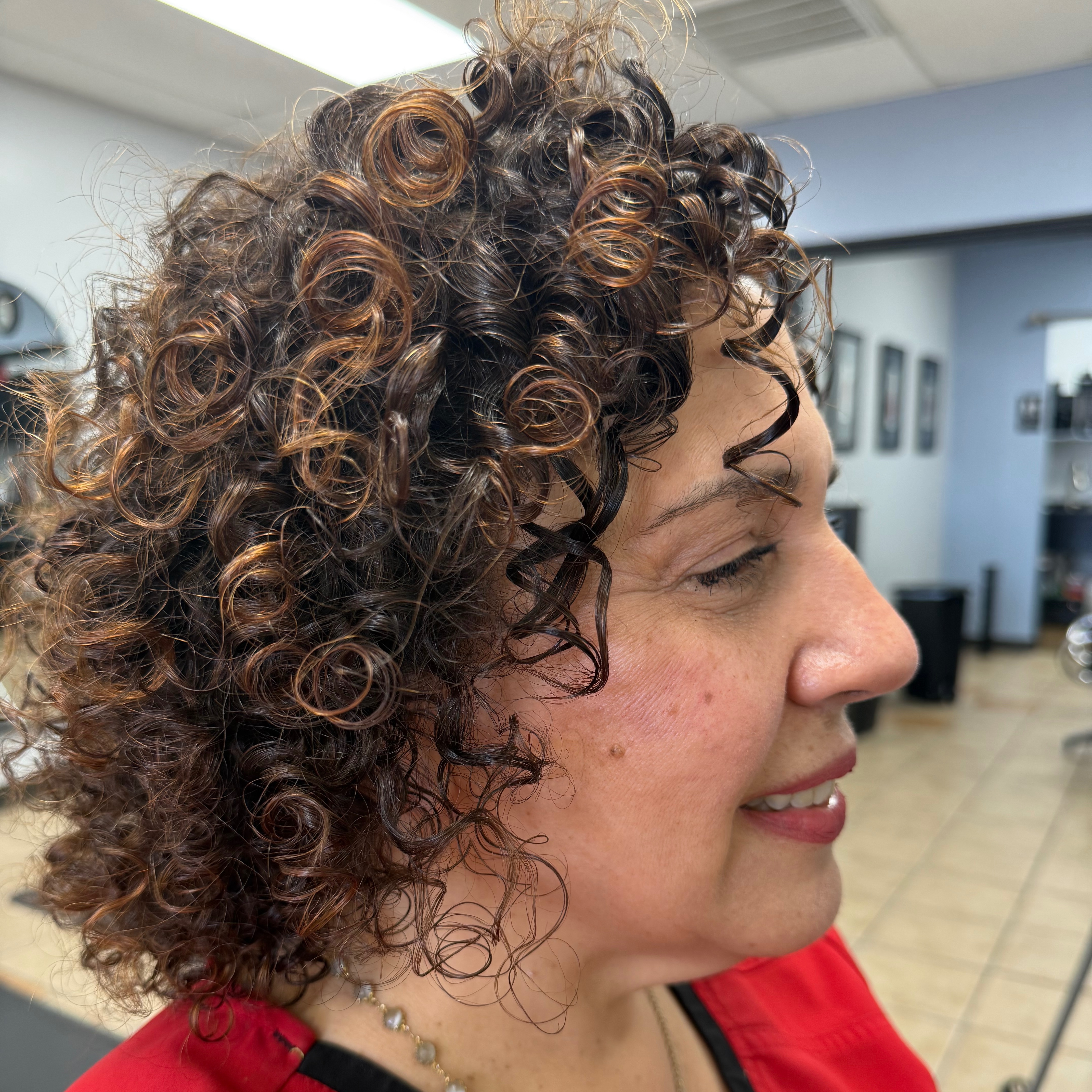 Curly Haircuts at Jami Hobgood in Edmond, OK