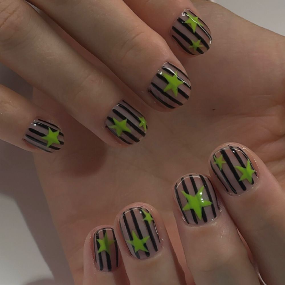 Builder Gel Manicure/ Design at Morej.nails in Orlando, FL