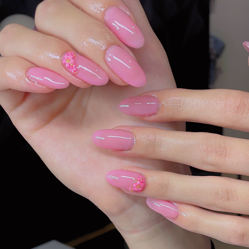 Gel X Full set at Polish Addicts Beauty Room in Nassau, Bahamas, FL