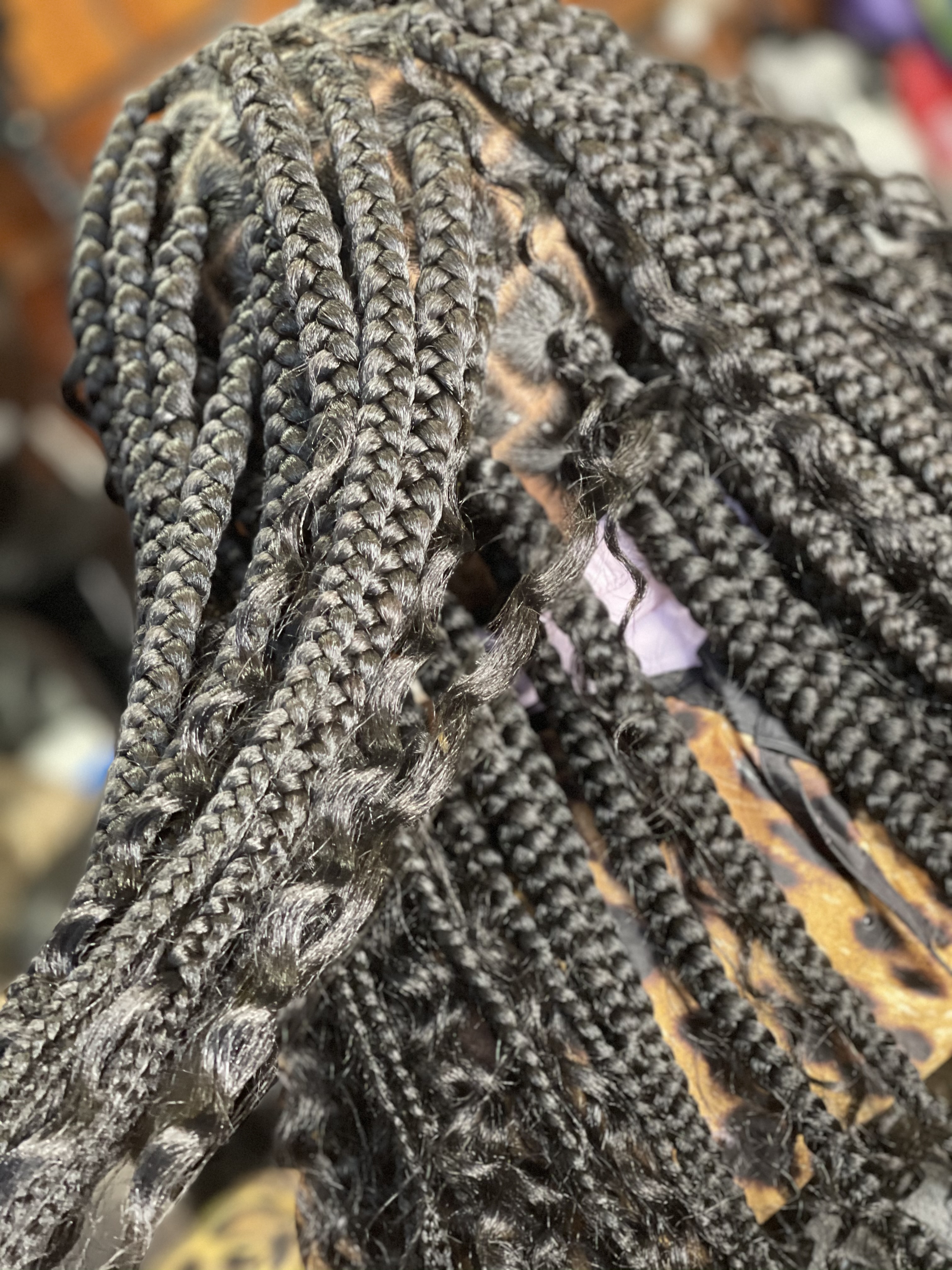 Kids box braids