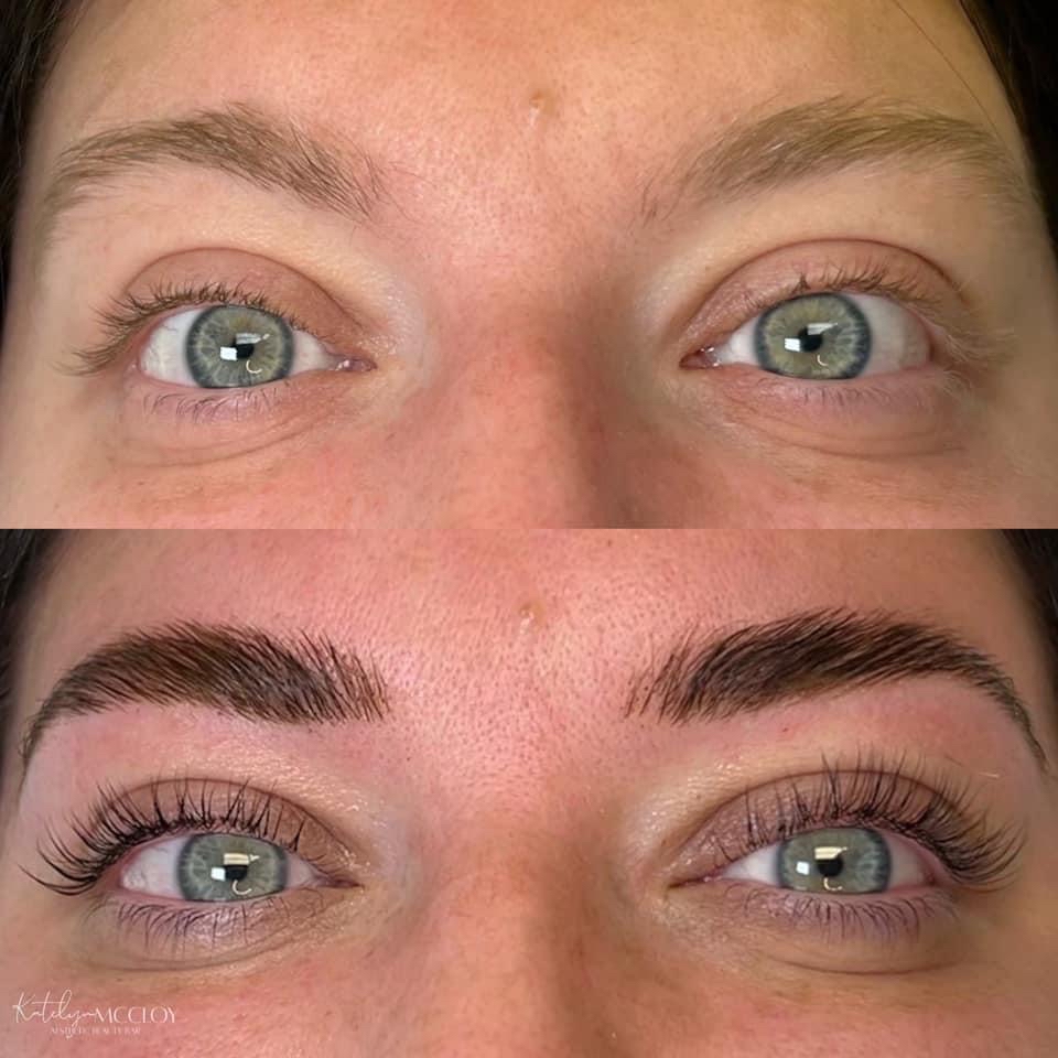 Brow Lamination & Tint