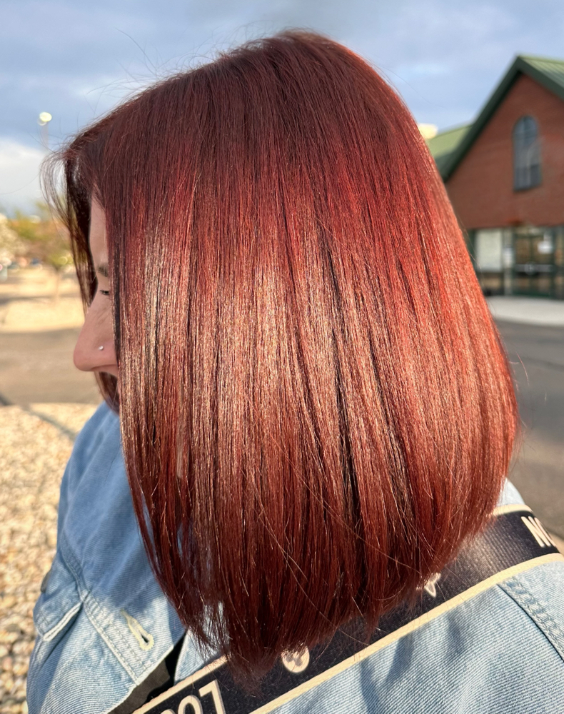 All Over Color With Brie at The Brick Method Salon in Farmington Hills, MI