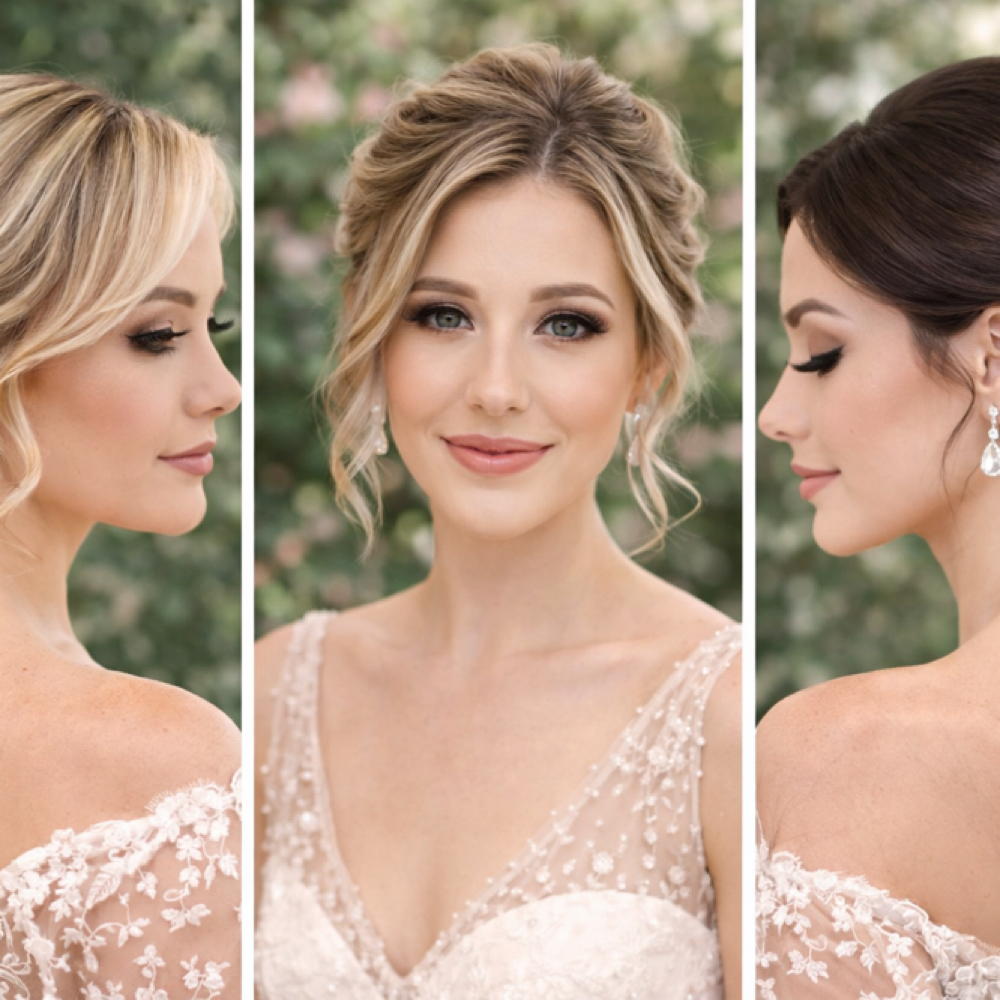 Bridal Hair at Naes Beauty Bar in West Jordan, UT