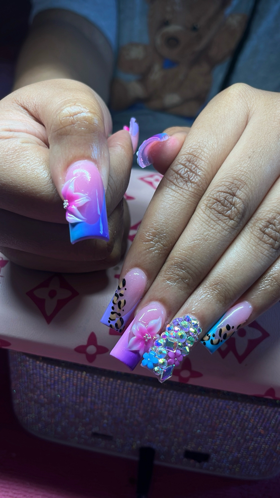 XL-XXL freestyle set at Nails by Val in Powder springs and alpharetta, GA