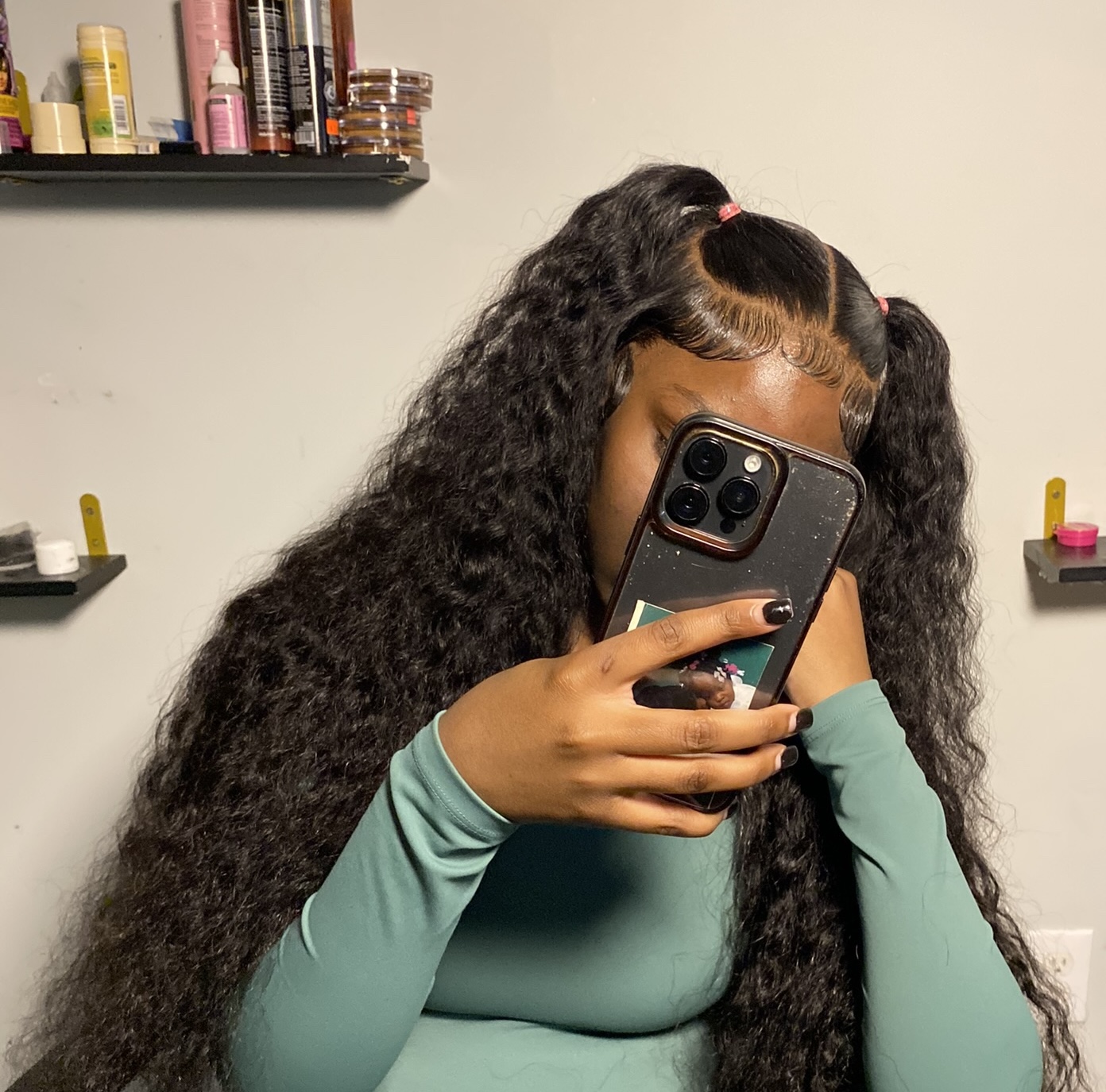 Lace wig re-install