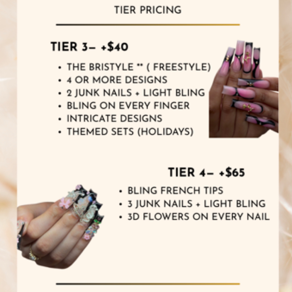 + TIER 4 at LuxuRae Nails in Lansing, MI