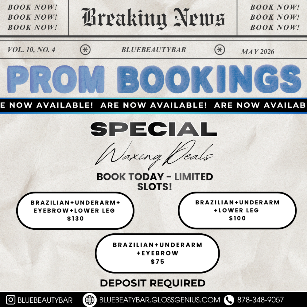Prom Prep: Signature Package at Blue Beauty Bar in Pittsburgh, PA