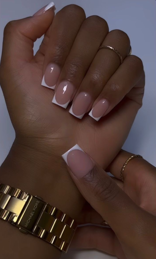 French Gel Manicure