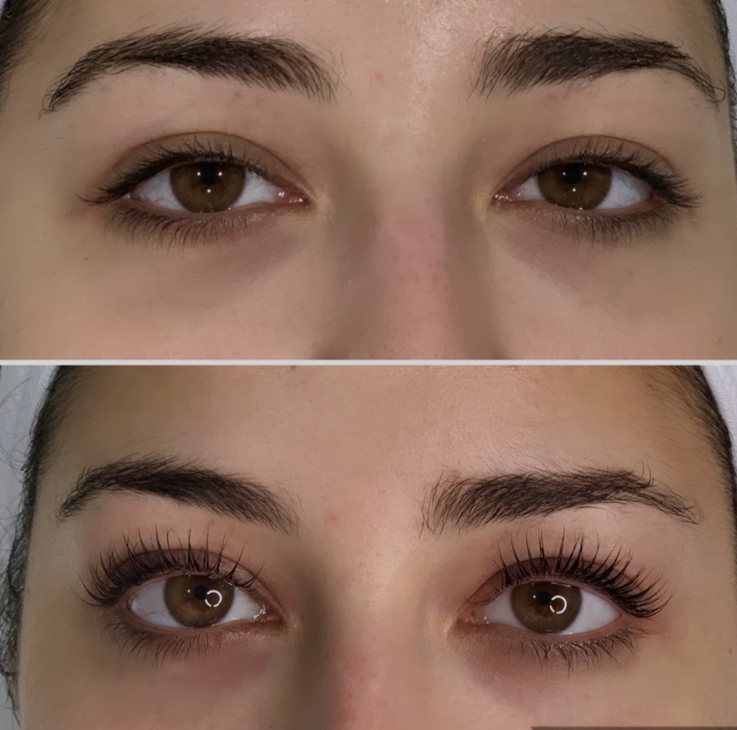 Keratin Lash Lift and Tint