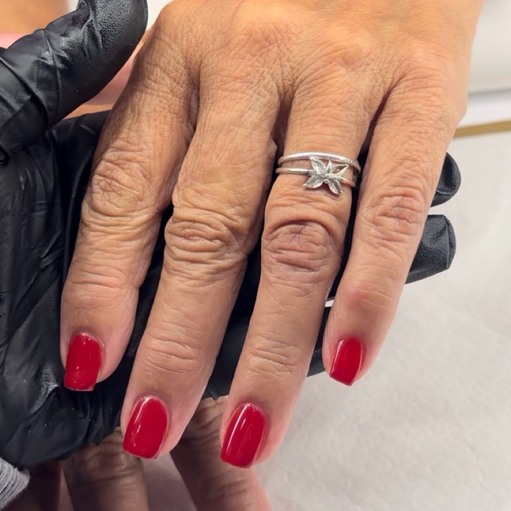 Gel Manicure (Single Color) at Bond Beauty Lounge in Weslaco, TX
